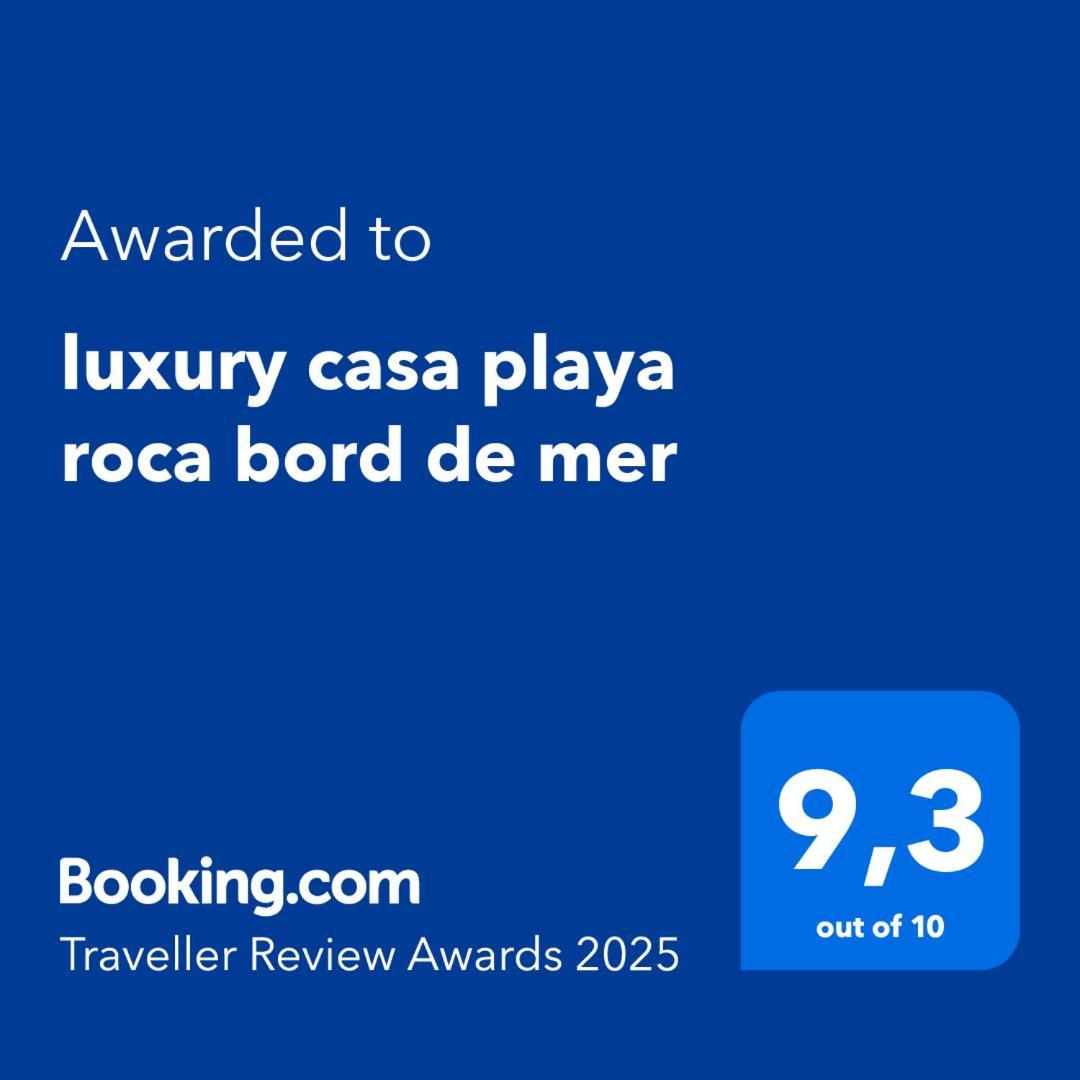 Luxury Casa Playa Roca Bord De Mer Costa Teguise Esterno foto